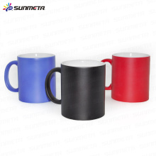 Taza de cerámica de la sublimación del color completo de la fuente 11OZ de la fábrica de Sunmeta